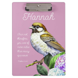 Schrift Matteüs 10:31 Klembord