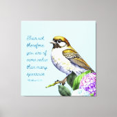 Schrift Mattheüs 10:31 Canvas Afdruk (Voorkant)