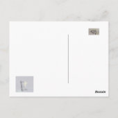 Schrift met origineel ontwerp afbeelding briefkaart (Achterkant)