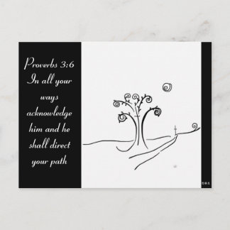 Schrift met origineel ontwerp afbeelding briefkaart