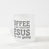 Schrift Mok gepersonaliseerd (Voorkant links)