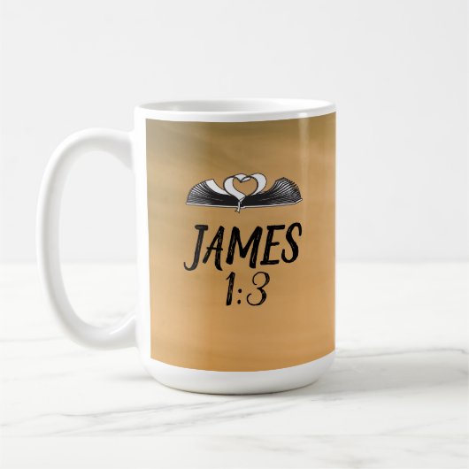 Schrift Mok James 1:3 (Links)