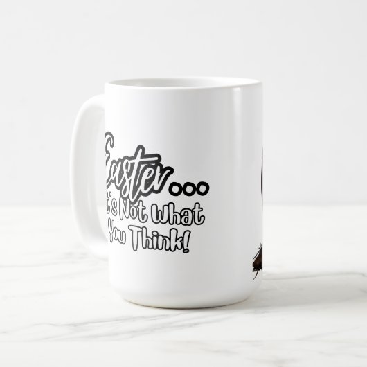 Schrift Mok Pasen (Voorkant links)