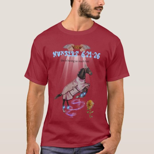 SCHRIFT PAARD T-SHIRT (Voorkant)