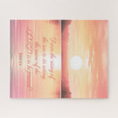 Schrift Psalm 113:3 Legpuzzel (Horizontaal)