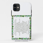 Schrift, psalm 11, Bijbelversie, Case-Mate iPhone Case (Achterkant)