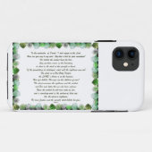 Schrift, psalm 11, Bijbelversie, Case-Mate iPhone Case (Achterkant (horizontaal))