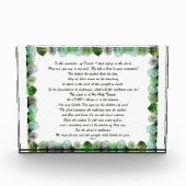 Schrift, psalm 11, Bijbelversie, Fotoblokken (Voorkant)