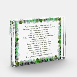 Schrift, psalm 11, Bijbelversie, Fotoblokken