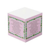 Schrift, psalm 11, Bijbelversie, Kubus (Achter hoekig)