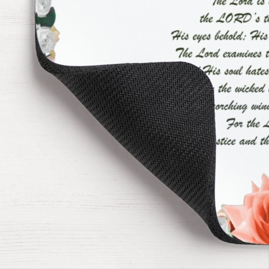 Schrift, psalm 11, botanisch muismat (Hoek)