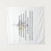 Schrift, psalm 11 wandkleed (Voorkant (horizontaal))