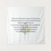 Schrift, psalm 11 wandkleed (Voorkant)