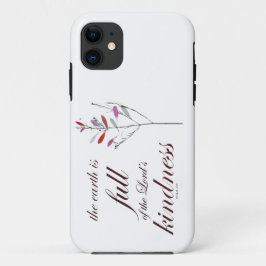 Schrift, Psalm 33, Kindness, Case-Mate iPhone Case