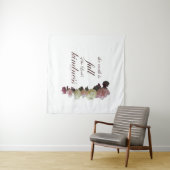 Schrift, psalm 33, witte en roze rozen wandkleed (In Situ (horizontaal))