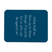 Schrift Romans 8 31 Magneet (Horizontaal)