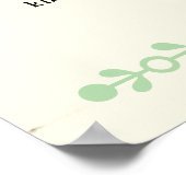 Schrift Sjabloon, Het gebed des Heren Poster (Hoek)