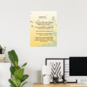 Schrift Sjabloon, Het Gebed Des Heren Poster (Thuiskantoor)