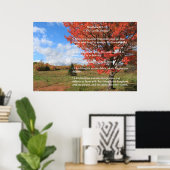 Schrift Sjabloon, Het Onze Vader Poster (Thuiskantoor)