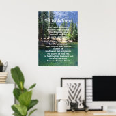 Schrift Sjabloon - Het Onze Vader Poster (Thuiskantoor)