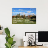 Schrift Sjabloon, Psalm 23, Het Onze Vader gebed Poster (Thuiskantoor)