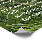 Schrift Sjabloon, Psalm 23, Het Onze Vader Poster (Hoek)