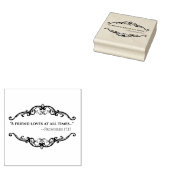 SCHRIFT SPREEKWOORDEN CITEREN VRIENDSCHAP RUBBERSTEMPEL (Gestempeld)