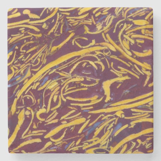 Schrift Steen Stenen Onderzetter (Voorkant)