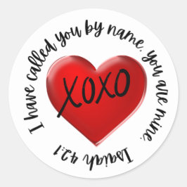 Schrift Sticker (Jesaja 42:1)