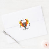 Schrift Sticker (Rechters 6:12) (Envelop)