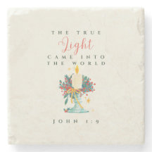 Schrift-thema Christmas Stone Onderzetter