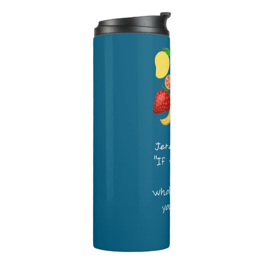 Schrift Thermosbeker (Gedraaid links)