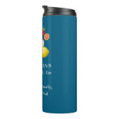 Schrift Thermosbeker (Geroteerd rechts)