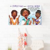 Schrift van Afro-Amerikaanse zangers Spandoek (Insitu)