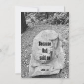 Schrift van het Flat Wenskaart van de Aanmoediging (Voorkant)