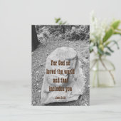 Schrift van het Flat Wenskaart van de Aanmoediging (Staand voorkant)