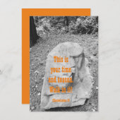 Schrift van het Flat Wenskaart van de Aanmoediging (Voorkant / Achterkant)