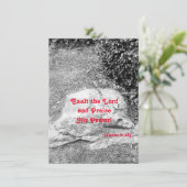 Schrift van het Wenskaart van de Vlekken (Staand voorkant)