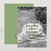 Schrift van het Wenskaart van de Vlekken (Voorkant / Achterkant)