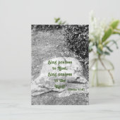 Schrift van het Wenskaart van de Vlekken (Staand voorkant)