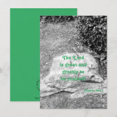 Schrift van het Wenskaart van de Vlekken (Voorkant / Achterkant)