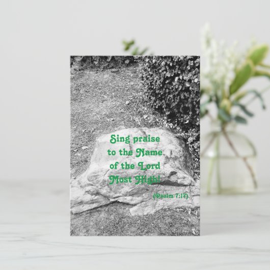 Schrift van het Wenskaart van de Vlekken (Staand voorkant)