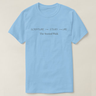 Schrift Verhaal Leven – Bruine Tekst T-shirt