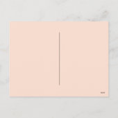 Schrift vers met zonsondergang boom feestdagenkaart (Achterkant)