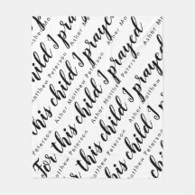 Schrift Verse persoonlijke Baby tapeland