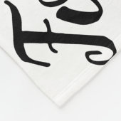 Schrift Verse persoonlijke Baby tapeland Fleece Deken (Hoek)