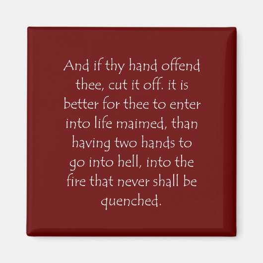 Schrift Waarschuwing 9 43 Magneet (Voorkant)