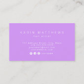 Schriftelijk geschreven door het Visitekaartje voo (Achterkant)