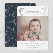 Schriftelijk in de aankondiging van de sterrenwet (Voorkant / Achterkant)