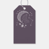 Schriftelijk in de Stars Constellation Cadeaulabel (Voorkant)